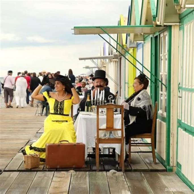 La Baigneuse Maison Avec Jardinet Et Parking Prive, A 200 M Plage กาเยอ-ซูร์-แม ภายนอก รูปภาพ
